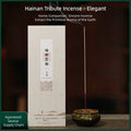 Hainan Agarwood Tribute Bamboo Incense | Chemical-Free, Elegant Mellow Scent | Perfect for Buddhist Worship & Deity Prayer