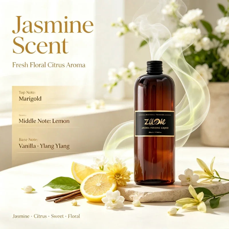 500Ml Large Capacity Five Hotel Gardenia Healton Essential Oil Aromatherapy Supplement Perfume Home Aromatherapy Indoor Lasting