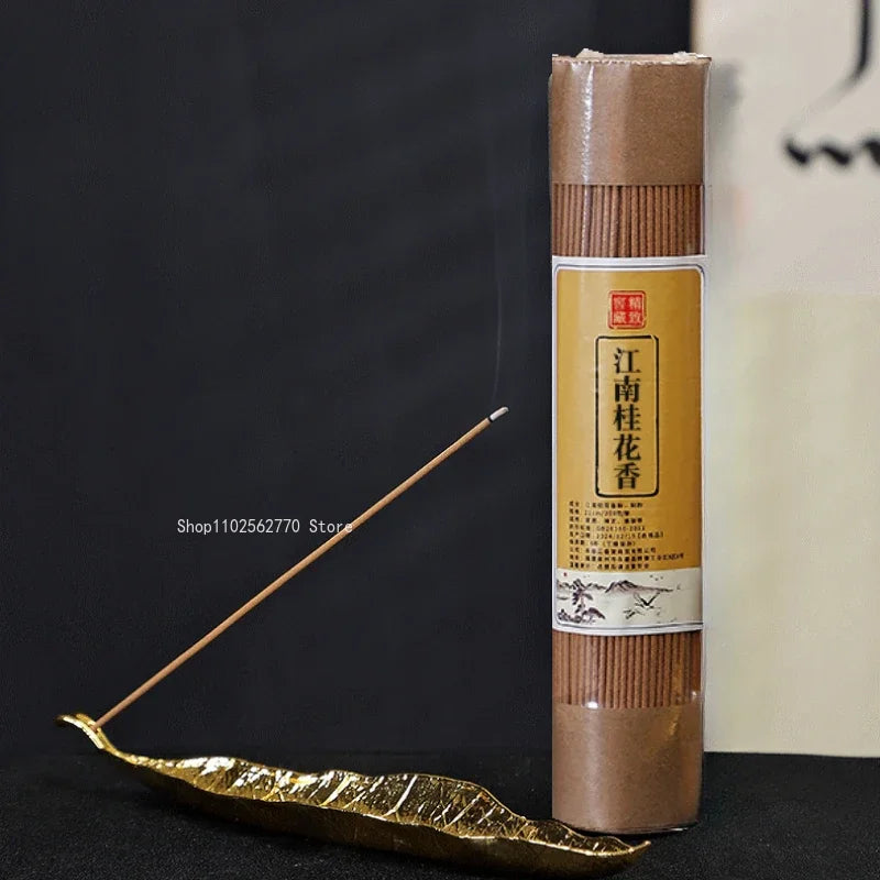Household Purification Incense Stick Old Shan Sandalwood/Goose Pear Tent Incense Zen Meditation/Odor Removal Lasting Joss Stick