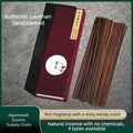 Natural Incense Sticks, Lao Shan Sandalwood, 40 Min Burn