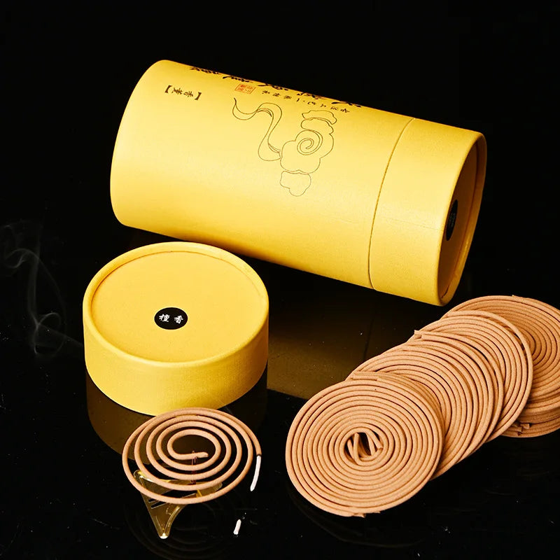 Natural 120 Plate Sandalwood Jasmine Coil Incense Aromatherapy Toilet Bathroom Household Refreshing Incense Lavender