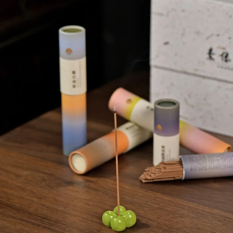 Chinese Incense Stick Gift Box Sandalwood Incense Sticks Agarwood Excellent Gift for Home Office Relaxation Aromatherapy