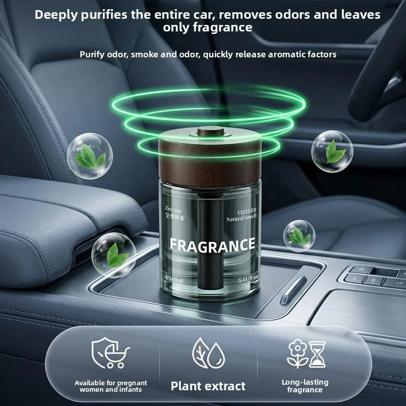 Car aromatherapy with advanced feeling, long-lasting fragrance, solid ointment for household use, odor removal and deodorization