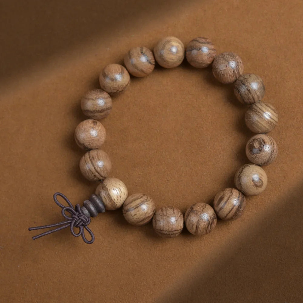 Vietnamese Agarwood 108 Bead Buddhist Rosary Bracelet