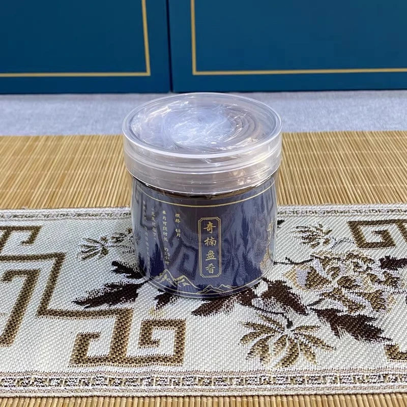 2.5 Hours Qinan Coil Incense Natural Agarwood Temple Worship Home Indoor Incense Purify The Air Calm The Mind and Aid Sleep