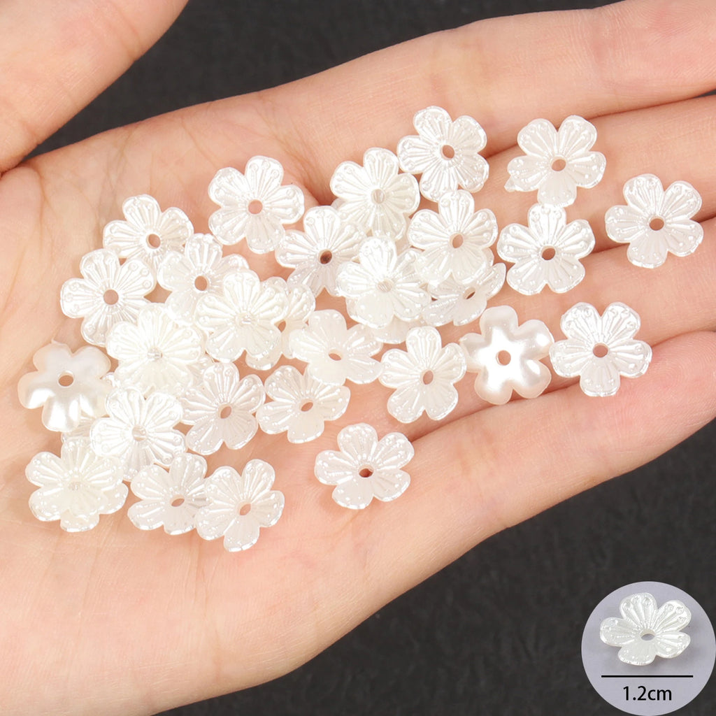 50pcs 100pcs Flower Caps Loose Beads for DIY Jewelry Making