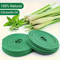 Lemongrass & Lavender Essential Oil Coils Aromatherapy for Meditation Yoga - Long Burning for Outdoor Poolside Patio Porch Deck
