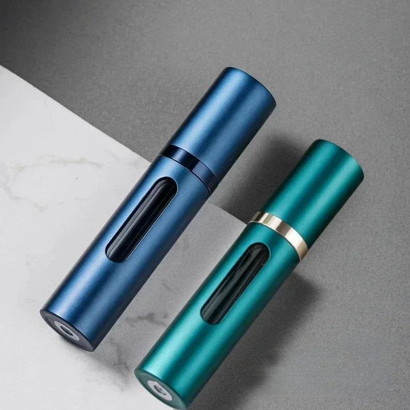 2PCS 5/10ml Bottom-Filling Pump Perfume Refillable Spray Bottle Mini Portable Empty Cosmetic Containers Atomizer Bottle Travel - AliExpress