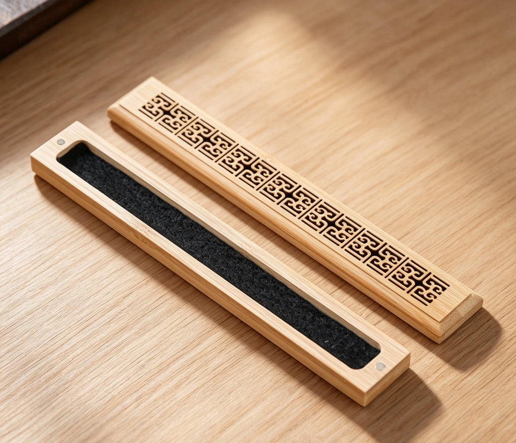 1pc Bamboo Fragrance Box - Home Use Indoor Office Diffuser Decoration Piece