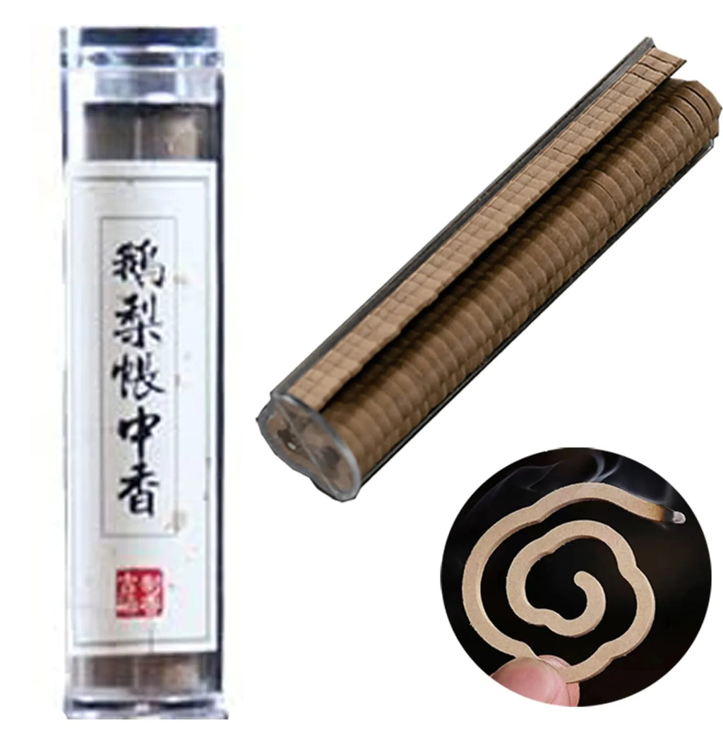 42 Pieces Of Small Auspicious Cloud Non-Stick Disc Incense Long-Lasting Incense Natural Agarwood Sandalwood Pear Account Incense