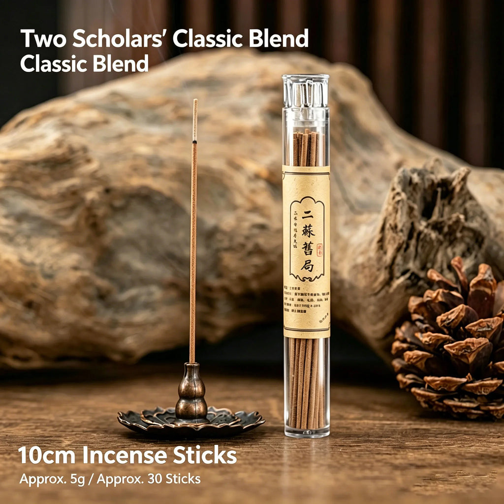 30Pcs Natural Traditional Incense Sticks, 10.5 Short Incense Sticks for Aromatherapy, Old Mountain Sandalwood, Nha Trang Agarwood