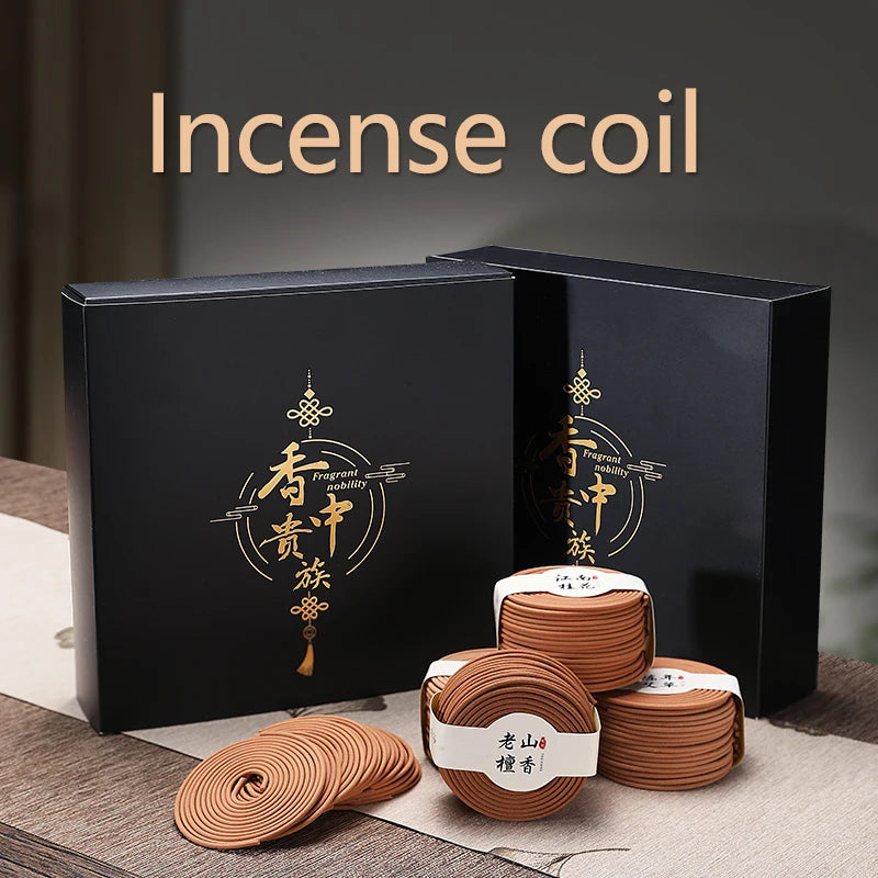 Natural pan incense sandalwood Agarwood incense home indoor Agarwood wormwood aromatherapy to remove smell and odor