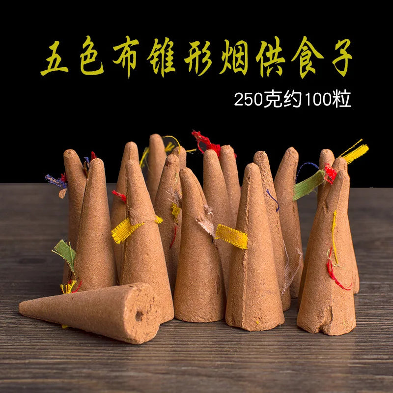 250g Natural Tibetan Incense Bulk Backflow Cone Aroma Therapy Home Fragrance Relax Refresh Home Fragrance Products