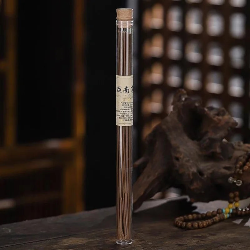 Goose Pear Agarwood Incense Stick Temple Worship Bedroom Household Meditation Calms Mind Promotes Sleep Removes Odors Joss Stick