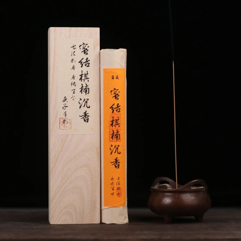 100g High-grade Honey-knot Chinan Agarwood Incense Sticks Household Tea House Hotel Invigorating Spirit Purifying Air Joss Stick