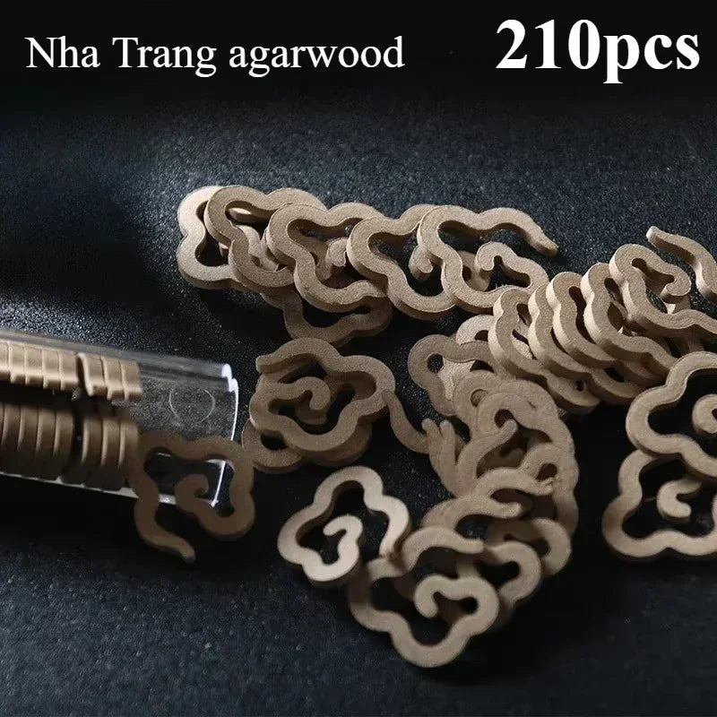 5 Bottle of Small Xiangyun Coiled Incense Nha Trang Agarwood and Sandalwood Ambergris, Multiple Scents (42 Pieces Per Bottle)