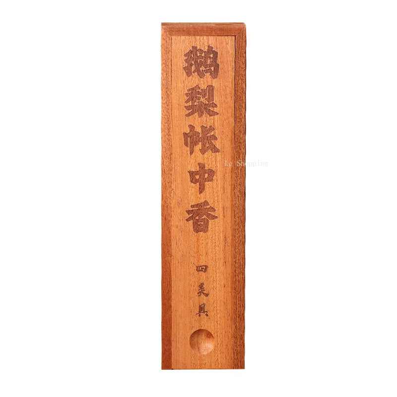 21cm Natural Incense Stick Wooden Box/Old Mountain Sandalwood Ambergris Nha Trang Agarwood Indoor Air Purification Joss Stick