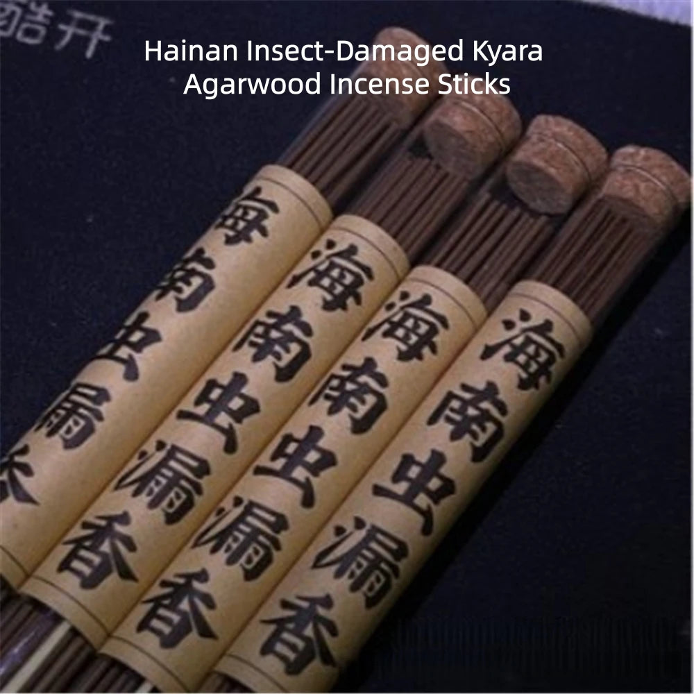 Natural Hainan Kyara Agarwood Incense Sticks 10g