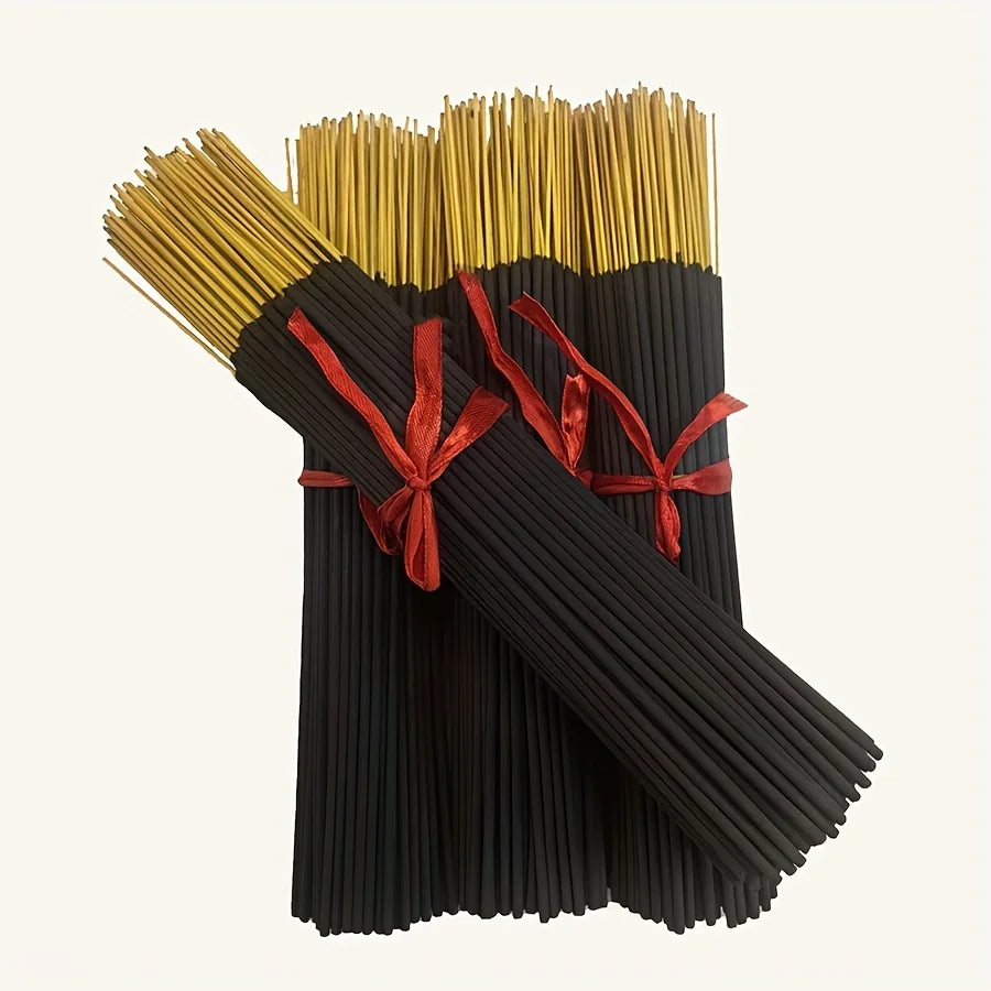 [100 Sticks Long Burn Incense] Japanese Cherry Blossom Incense Sticks, Extended to 12.7 Inches - 1 Bundle of 100 Sticks - Smooth
