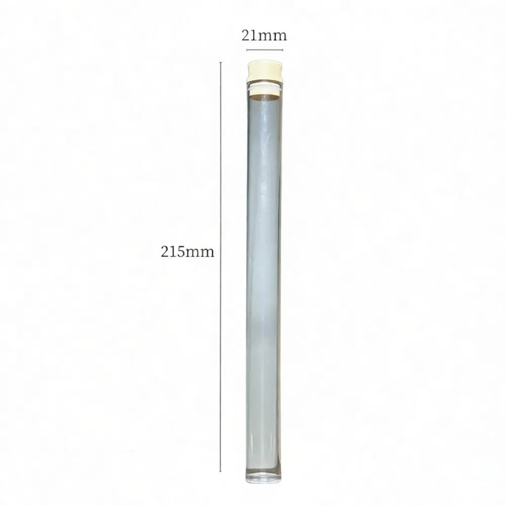 Elegant Acrylic Incense Stick Holder Tube Airtight Fragrance Storage Organizer For Agarwood Zen Style Home Decor Box