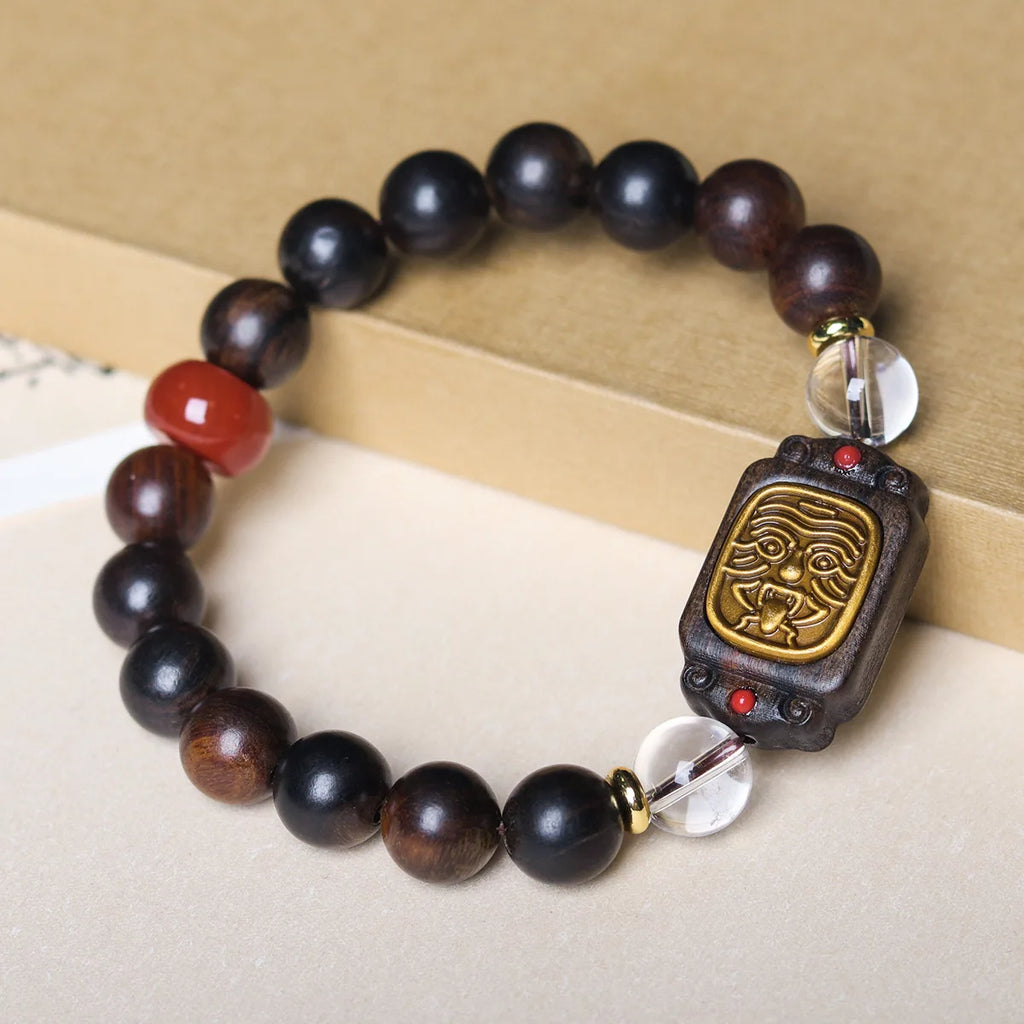 Premium Wholesale Black Kyara Agarwood Single Wrap Mala Bracelet Zakiram Hand Plaque Prayer Beads Wenwan For Men Women