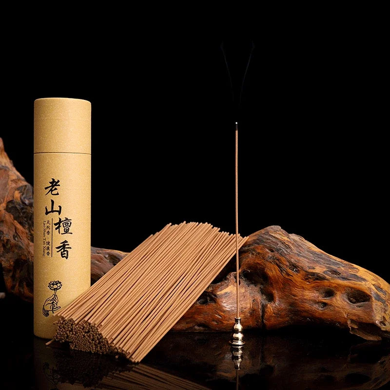 400pcs/tube, Natural Agarwood Incense Sticks and Incense Sticks, Suitable for Meditation and Long-lasting Fragrance Use