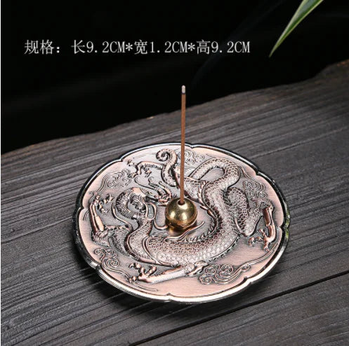 Incense Burner Coil Holder Plate Burner Lotus Rack Ash Catcher Plate Incense Sticks Holder For Soothe The Nerves Desktop Decor