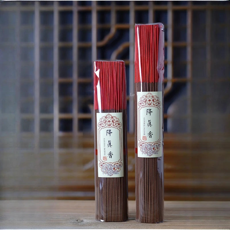 500g Natural Incense Stick Bamboo Skewer Incense God of Wealth Worship Buddha/Taoist/Household Indoor Air Purification Aroma