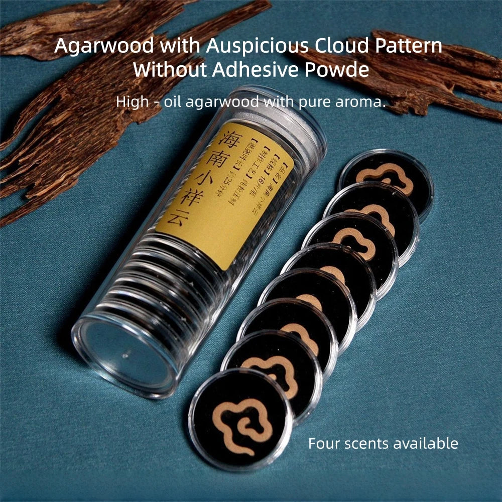 16 Pcs Stick-Free Aged Kyara Agarwood Incense