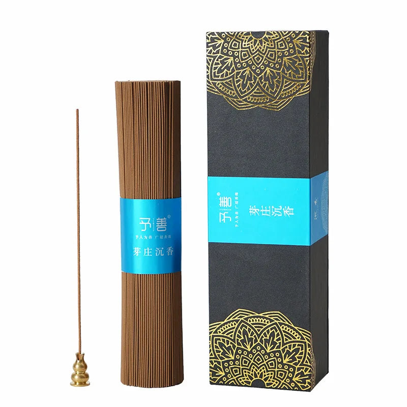 200g Vietnamese Quality Agarwood Incense Sticks Kalimantan Household Worship Buddha Praying Blessings Purifying Air Joss Stick