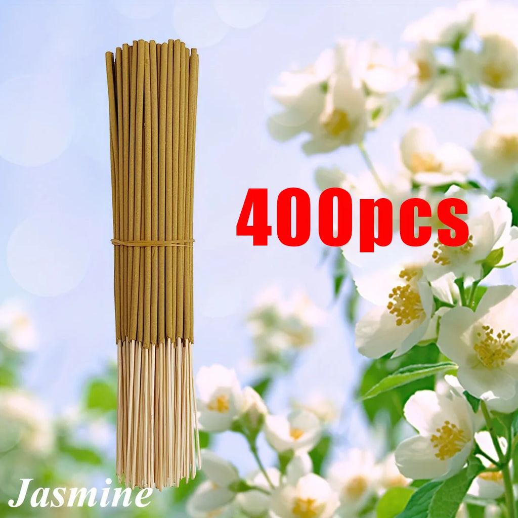 20/50/100 Pieces, Yellow Jasmine Incense Sticks, Length 8.66inch , Suitable for Yoga, Meditation, Home, Living Room, Study, Popular Portable Incense.
