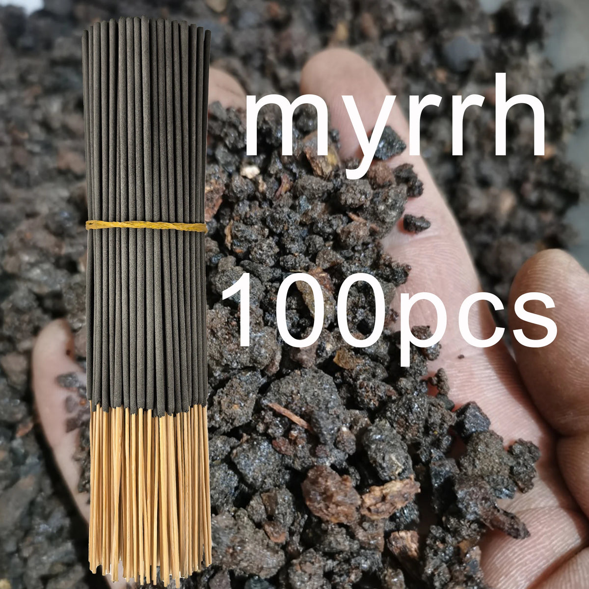 20/50/100/200/403 Pieces, Handmade High-Quality Myrrh Incense Sticks - Artificial Wood Removes Smoke Odor, Purifies the Air, Long-Lasting Fragrance, Suitable for Home, Camping, Garden, Pool and Outdoor Activities - Air Purification and Relaxation, Holiday