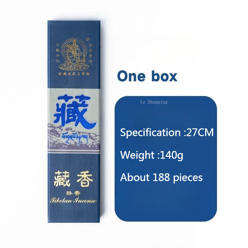 19/27cm Tibetan Incense Stick/Temple Worship Buddha Offerings Household Indoor Guanyin God of Wealth Incense Agarwood Joss Stick