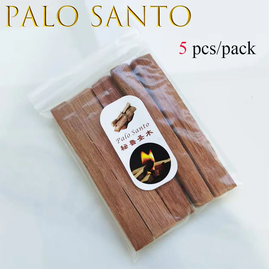 1/3/5 Pieces of Peruvian Holy Wood Incense for Family Hotel Spa Purification, Relaxation Meditation, Bringing Good Luck
