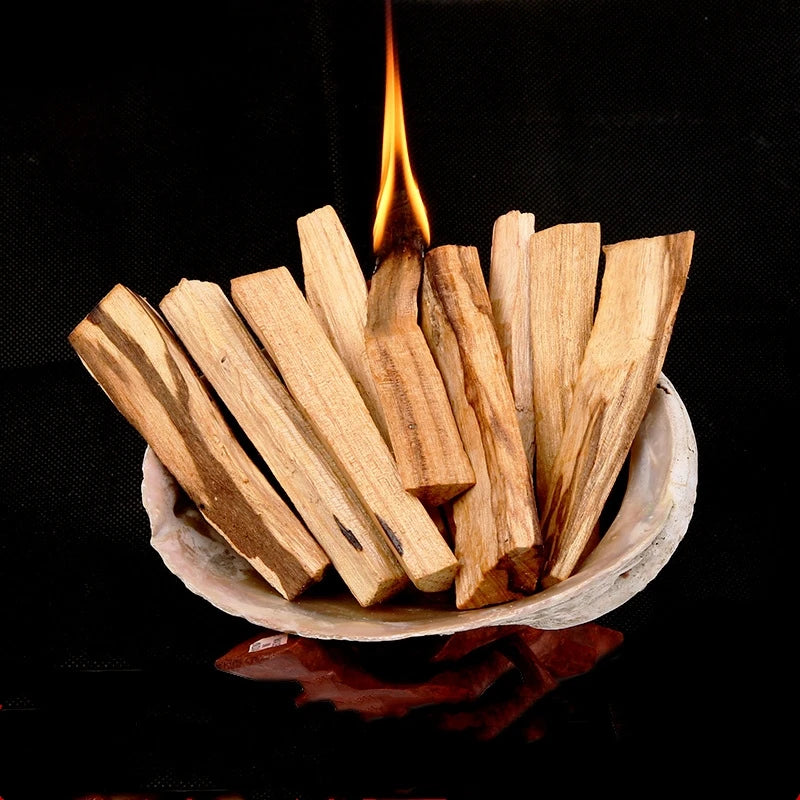 10/20pcs  Natural Selected Peruvian Sacred Wood Old Wood Bar DIY Home Incense Sticks Aromatherapy Soothe Spirit Burning Sticks