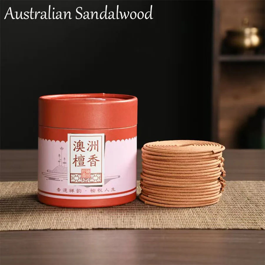 1 box of 48 plates of Laoshan Sandalwood, Hainan Agarwood Plate, fragrant incense, various flavors, give gifts to friends