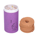 120Pcs Incense Coil Study Aromatherapy Agarwood Home Decor Indoor Aroma Meditation Supplies