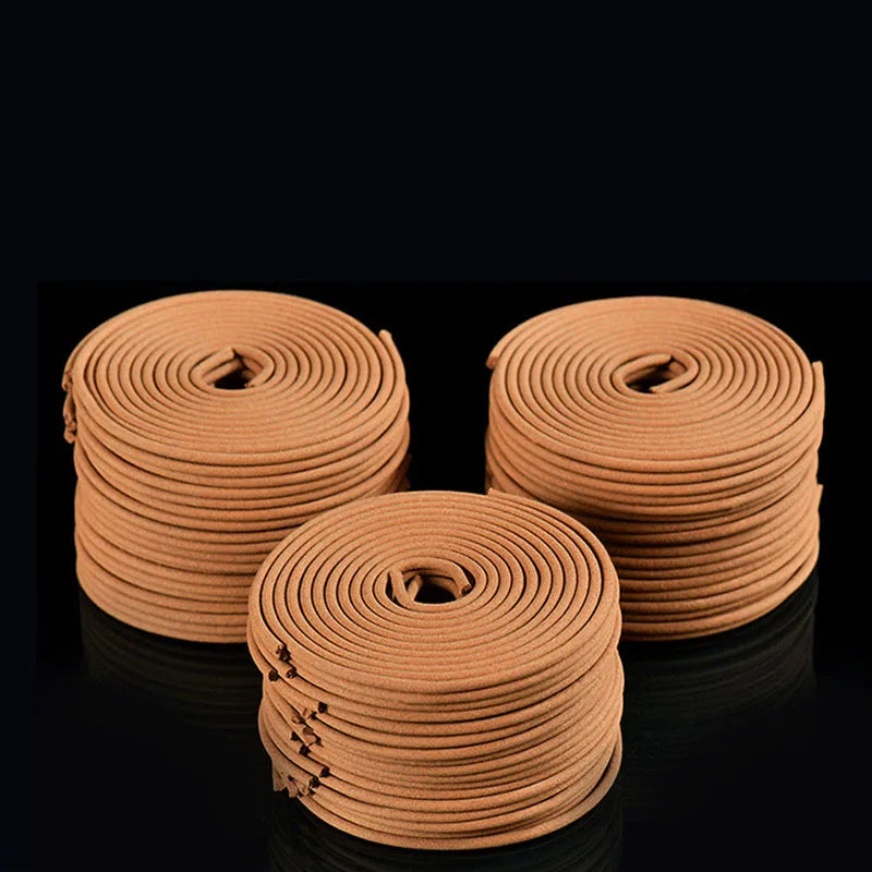 4 Hour/Coil, 120 Coil 48 Coil Optional, Natural Round Household Infusion Diffuser, Fragrance Living Room Toilet Odor Eliminate, Mori-Acid Woven Natural Sediment Mugwort Bags Mixed Packaging Enzyme Tide Purification Air
