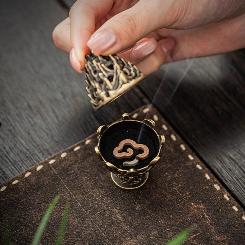 Natural Aquilaria Agarwood Coil Incense for Meditation