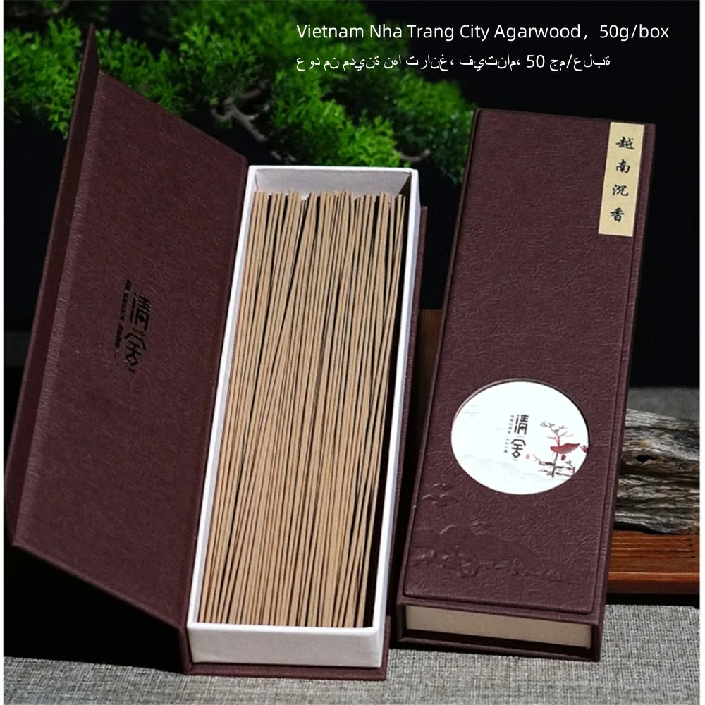 50g/100g Agarwood Incense Sticks Natural Fragrance