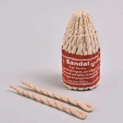 50pcs Nepal Large Rope Incense Handmade Sandalwood Frankincense DIY Yoga Meditation Relieve Stress Help Sleep Aromatherapy