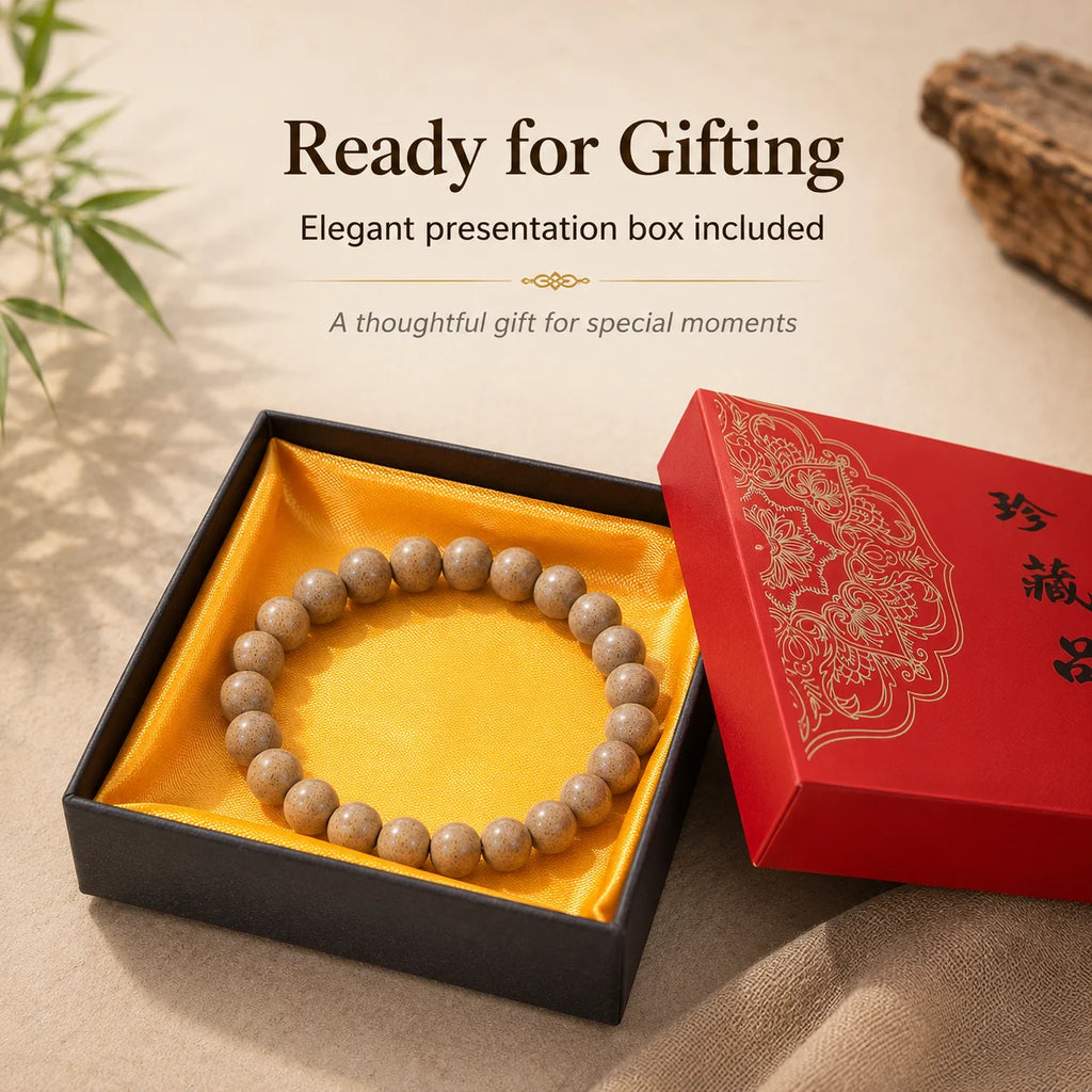 Natural Aromatic Bead Bracelet Handmade Herbal Incense Beads Agarwood Sandalwood Zen Meditation Jewelry Gift