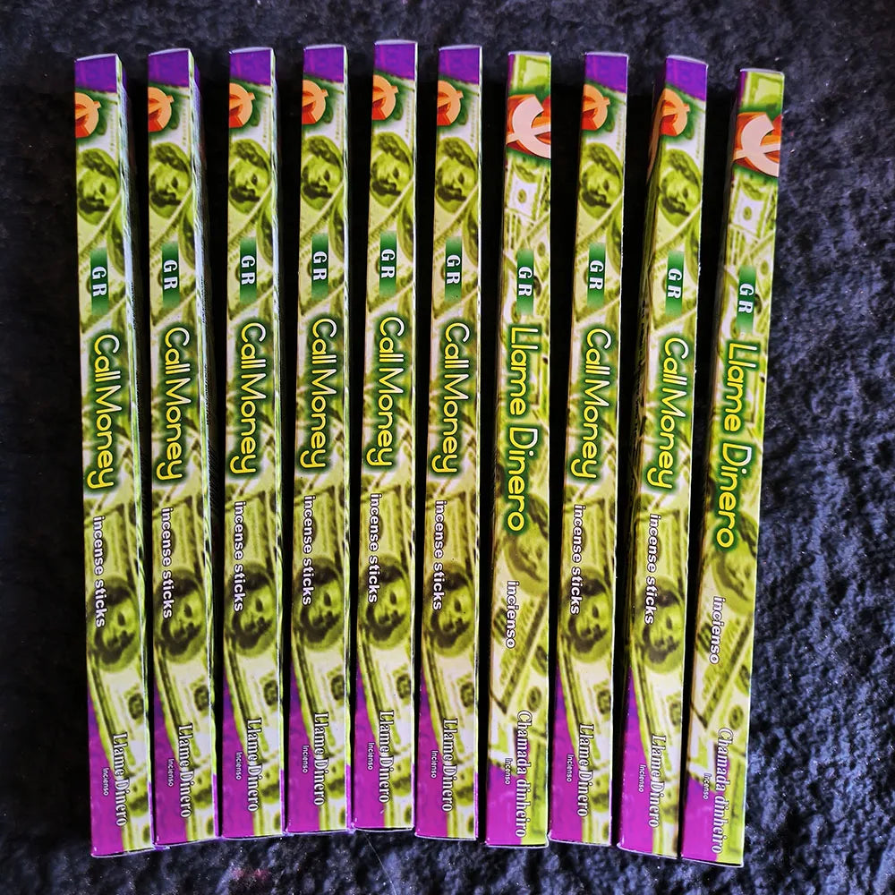 GR Natrual 10 Small Boxes Indian White Sage Incense Sticks Sandalwood OUDH Authentic Buddhism Supplies Bulk Sale Stick Incense
