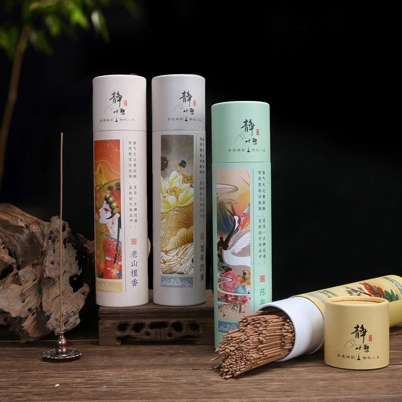 400 Pieces/lot Natural Incense Sticks Laoshan Sandalwood 200g Eaglewood Scents for Home Repel Mosquitoes Line Incense