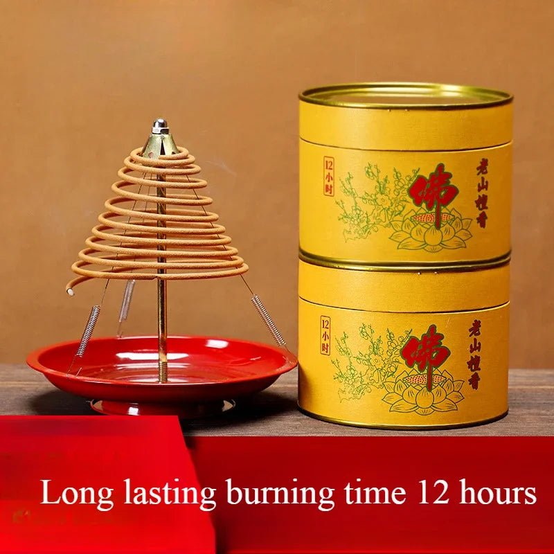 12 Hours Pure Natural Sandalwood/Worship Buddha Indoor Aromatherapy Pure Smell Remove Odor Lasting Fragrance Purification Air