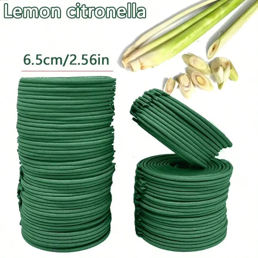 48pcs Scented with - Natural Lemongrass Fragrance for Outdoor, Swimming Pool Side, Courtyard, Porch, Deck, Camping and Hiking