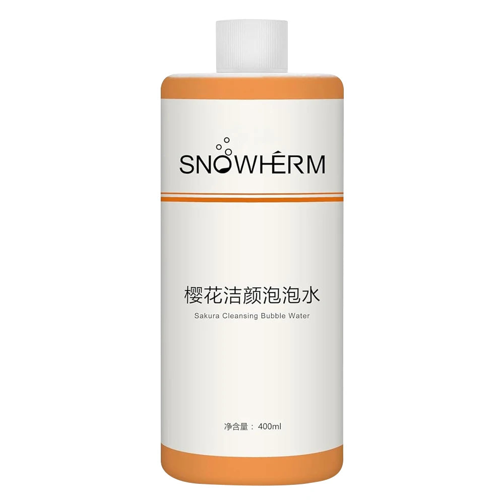 Sakura Lavender Rose Agilawood Bubble Solution for Hydrogen-Oxygen Facial Bubble Machine Deep Cleaning Moisturizing Oil Control