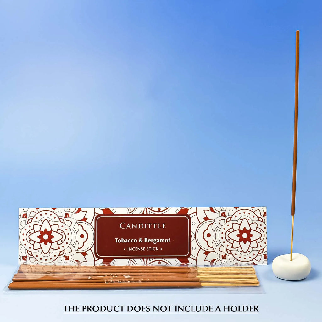 Tobacco Bergamot Incense Sticks for Home Aroma