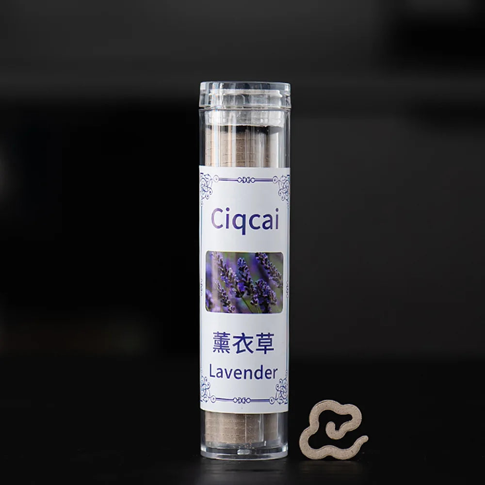 Special Shape 42pcs/tube Incense, Natural Jasmine Lavender Sandalwood Mini Incense for Yoga Meditation, Reed Diffuser Fragrance