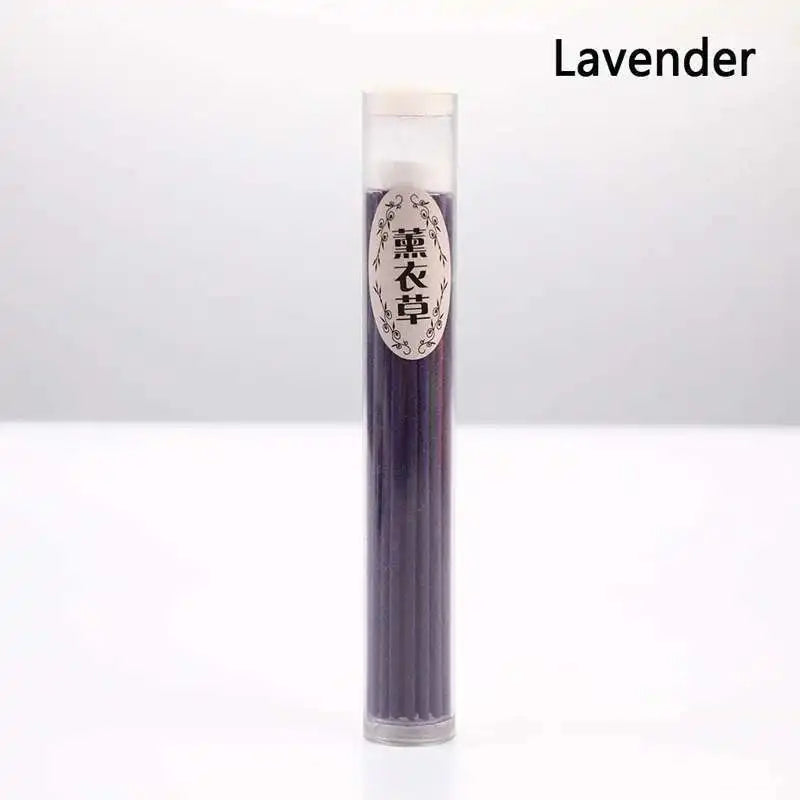 50 pcs Natural Plant Incense Sticks Aromatherapy Fragrance Spices Fresh Air Aroma Air Frenshener Deodorant Lavender
